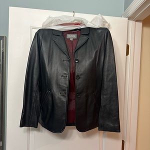 Wilson’s leather coat
